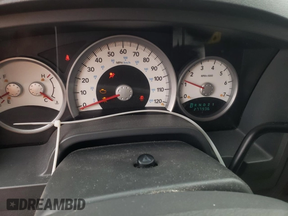 2005 Dodge Dakota SLT with VIN 1D7HE42N65S160583, listed as a Copart auction lot 61182565 with 277,936 mi miles and Salvage title. Bid and sale history available at DreamBid. Image 9.