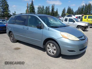 2006 Toyota Sienna CE with VIN 5TDZA23C66S499303, listed as a IAAI auction lot 42151809 with 225,878 mi miles and . Bid and sale history available at DreamBid. Image 1.