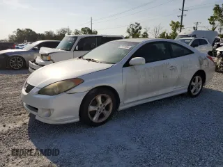 2004 Toyota Solara SE z VIN 4T1CE38PX4U794842, wystawiony jako Copart lot #57637985 z przebiegiem 131 162 mil mil oraz Czysty tytuł • Clean title. Historia ofert i sprzedaży dostępna na DreamBid. Obrazek 1.