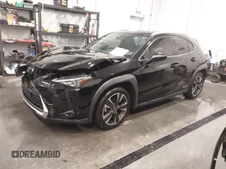 2020 Lexus UX 250h with VIN JTHX9JBH2L2036390, listed as a IAAI auction lot 41403671 with 59,038 mi miles and . Bid and sale history available at DreamBid. Image 2.