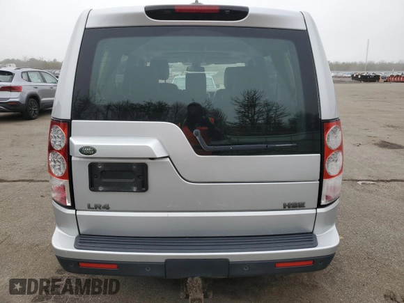 2012 Land Rover LR4 HSE with VIN SALAG2D48CA620725, listed as a Copart auction lot 50079245 with Not Provided miles and Salvage Title. Bid and sale history available at DreamBid. Image 6.