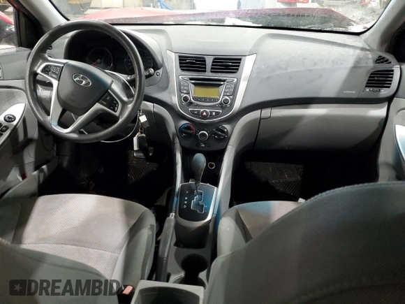2012 Hyundai Accent GLS with VIN KMHCT4AE3CU245678, listed as a Copart auction lot 88844015 with Not Provided miles and Salvage Title. Bid and sale history available at carsss.com. Image 8.
