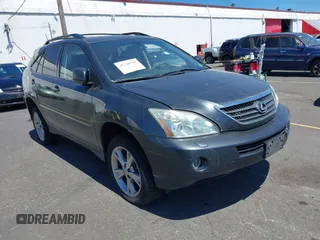 2006 Lexus RX 400h with VIN JTJHW31U062004418, listed as a IAAI auction lot 42730795 with 211,974 mi miles and . Bid and sale history available at DreamBid. Image 1.