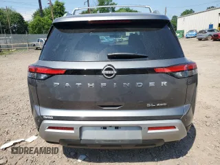 2023 Nissan Pathfinder SL with VIN 5N1DR3CC9PC212656, listed as a Copart auction lot 62314425 with 36,306 mi miles and Salvage title. Bid and sale history available at DreamBid. Image 6.