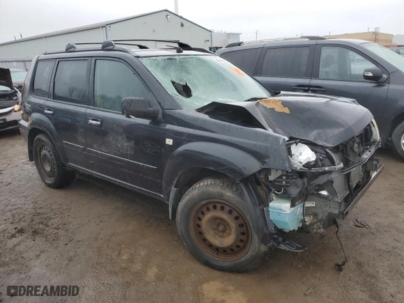 2005 Nissan X-Trail XE with VIN JN8BT08V65W103402, listed as a Copart auction lot 48140704 with NaN miles and Salvage Title. Bid and sale history available at carsss.com. Image 4.