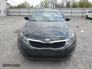 2012 Kia Optima LX with VIN KNAGM4A71C5297449, listed as a Copart auction lot 53663185 with 0 mi miles and Salvage Title. Bid and sale history available at carsss.com. Image 5.