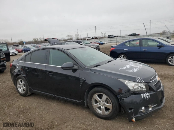 2012 Chevrolet Cruze LT w/1LT with VIN 1G1PF5SC0C7351108, listed as a Copart auction lot 51216365 with 161,613 mi miles and Salvage Title. Bid and sale history available at carsss.com. Image 4.