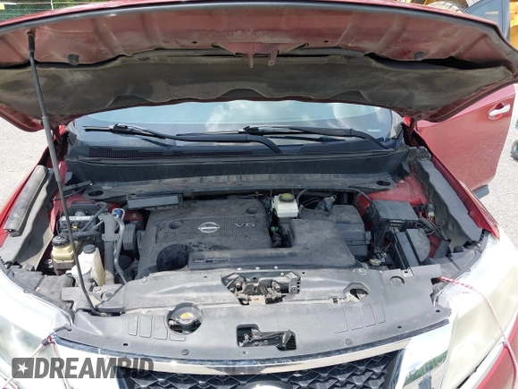 2014 Nissan Pathfinder S z VIN 5N1AR2MM6EC699851, wystawiony jako IAAI lot #42560019 z przebiegiem 186 627 mil mil oraz . Historia ofert i sprzedaży dostępna na DreamBid. Obrazek 10.
