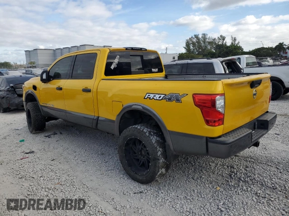 2016 Nissan Titan XD PRO-4X with VIN 1N6BA1F47GN509342, listed as a Copart auction lot 84259474 with 192,684 mi miles and Clean Title. Bid and sale history available at carsss.com. Image 2.