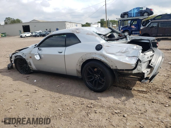 2019 Dodge Challenger R/T Scat Pack z VIN 2C3CDZFJ8KH642376, wystawiony jako Copart lot #74130094 z przebiegiem 59 742 mil mil oraz Szkoda całkowita • Salvage title. Historia ofert i sprzedaży dostępna na DreamBid. Obrazek 2.