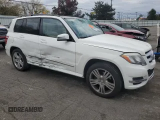 2014 Mercedes-Benz GLK 350 with VIN WDCGG5HBXEG178147, listed as a Copart auction lot 75747324 with 97,203 mi miles and Salvage Title. Bid and sale history available at DreamBid. Image 4.