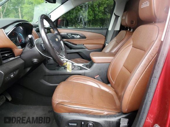2018 Chevrolet Traverse High Country with VIN 1GNEVKKW7JJ250813, listed as a Copart auction lot 58981395 with 145,170 mi miles and Salvage title. Bid and sale history available at DreamBid. Image 7.