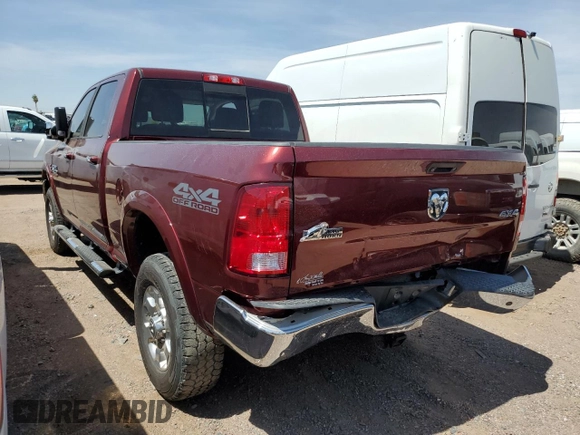2018 Ram 2500 Big Horn with VIN 3C6UR5DL5JG217475, listed as a Copart auction lot 52010675 with 55,431 mi miles and Salvage title. Bid and sale history available at DreamBid. Image 2.