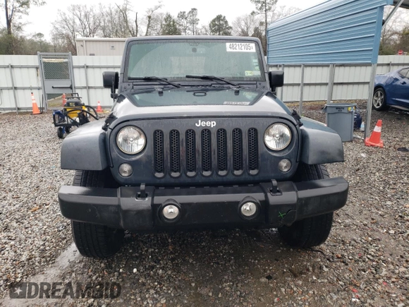 2016 Jeep Wrangler Unlimited Sport with VIN 1C4BJWDG2GL305086, listed as a Copart auction lot 48212105 with 113,001 mi miles and Salvage Title. Bid and sale history available at DreamBid. Image 5.