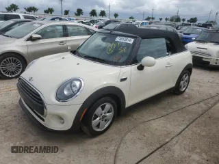 2017 MINI Convertible Cooper with VIN WMWWG5C38H3C99627, listed as a Copart auction lot 75053914 with 42,087 mi miles and Non repairable. Bid and sale history available at DreamBid. Image 1.