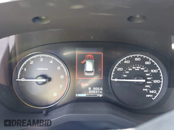 2020 Subaru Forester with VIN JF2SKADC5LH466916, listed as a IAAI auction lot 42303734 with 82,837 mi miles and . Bid and sale history available at DreamBid. Image 7.