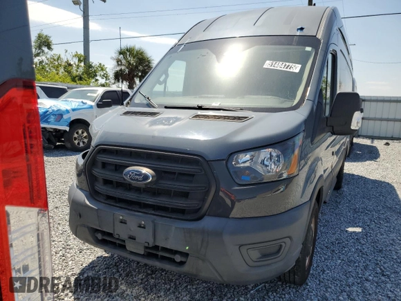 2020 Ford Transit Cargo with VIN 1FTBR3X8XLKA72246, listed as a Copart auction lot 57000035 with 65,458 mi miles and Salvage Title. Bid and sale history available at DreamBid. Image 5.