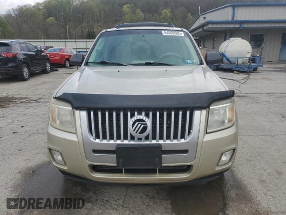 2010 Mercury Mariner z VIN 4M2CN9B76AKJ24013, wystawiony jako Copart lot #54509585 z przebiegiem 118 004 mil mil oraz Szkody całkowita. Historia ofert i sprzedaży dostępna na DreamBid. Obrazek 5.