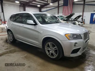 2014 BMW X3 xDrive35i z VIN 5UXWX7C54E0E77822, wystawiony jako Copart lot #58406865 z przebiegiem 107 753 mil mil oraz Szkoda całkowita • Salvage title. Historia ofert i sprzedaży dostępna na DreamBid. Obrazek 4.