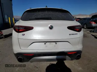 2018 Alfa Romeo Stelvio Ti Sport z VIN ZASFAKNN3J7B77939, wystawiony jako Copart lot #87767495 z przebiegiem 62 777 mil mil oraz Szkoda całkowita • Salvage title. Historia ofert i sprzedaży dostępna na DreamBid. Obrazek 6.