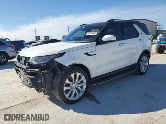 2020 Land Rover Discovery HSE Luxury with VIN SALRT2RV5L2416958, listed as a Copart auction lot 46258955 with 50,414 mi miles and Clean Title. Bid and sale history available at carsss.com. Image 1.