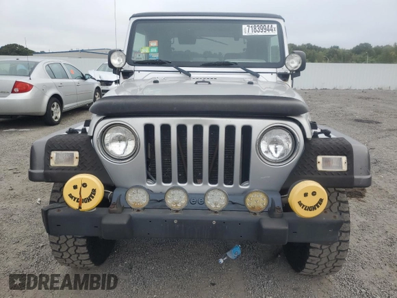 2004 Jeep Wrangler X with VIN 1J4FA39S74P724420, listed as a Copart auction lot 71839944 with 135,742 mi miles and Clean Title. Bid and sale history available at carsss.com. Image 5.