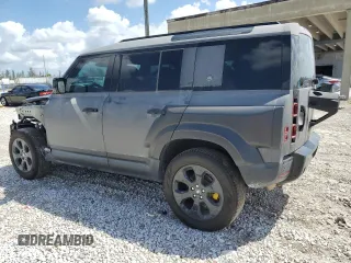 2023 Land Rover Defender S with VIN SALEJ7EX4P2241794, listed as a Copart auction lot 49135075 with 12,641 mi miles and Salvage title. Bid and sale history available at DreamBid. Image 2.