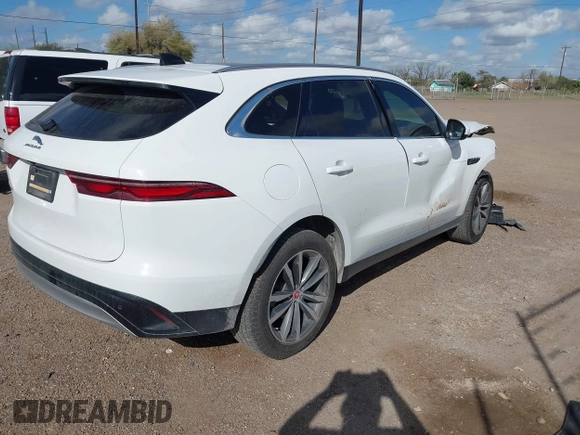 2023 Jaguar F-Pace S with VIN SADCJ2EXXPA710544, listed as a IAAI auction lot 41176020 with 36,686 mi miles and . Bid and sale history available at DreamBid. Image 4.