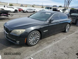 2009 BMW 7 Series 750i with VIN WBAKA83559CY33667, listed as a Copart auction lot 47262285 with 111,879 mi miles and Clean Title. Bid and sale history available at DreamBid. Image 1.