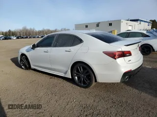 2019 Acura TLX w/Advance Pkg with VIN 19UUB3F87KA800500, listed as a Copart auction lot 52171675 with 76,641 mi miles and Clean Title. Bid and sale history available at carsss.com. Image 2.