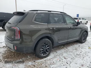 2023 Kia Telluride SX Prestige X-Pro with VIN 5XYP5DGC3PG354591, listed as a Copart auction lot 87465074 with 24,545 mi miles and Salvage title. Bid and sale history available at DreamBid. Image 3.