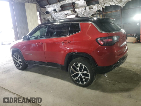 2024 Jeep Compass Limited с VIN 3C4NJDCNXRT158976, выставлен на аукционе Copart как лот 53246675 с пробегом 1 533 миль миль и Списание • Salvage title. История ставок и продаж доступна на DreamBid. Изображение 2.