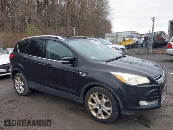 2014 Ford Escape Titanium with VIN 1FMCU9J99EUD38866, listed as a IAAI auction lot 42052579 with 202,337 mi miles. Bid and sale history available at carsss.com. Image 6.