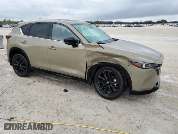 2024 Mazda CX-5 2.5 Carbon Turbo with VIN JM3KFBAY4R0413924, listed as a Copart auction lot 84395164 with 8,431 mi miles and Salvage Title. Bid and sale history available at carsss.com. Image 4.