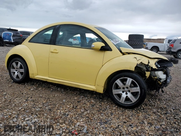 2006 Volkswagen Beetle with VIN 3VWPR31C26M423731, listed as a Copart auction lot 78546224 with 135,962 mi miles and Salvage Title. Bid and sale history available at DreamBid. Image 4.