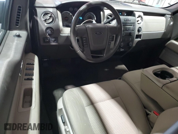 2010 Ford F-150 XL with VIN 1FTFW1EV1AFA26107, listed as a Copart auction lot 53921285 with 45,885 mi miles and Salvage Title. Bid and sale history available at carsss.com. Image 8.