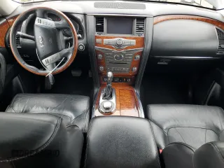 2015 Infiniti QX80 with VIN JN8AZ2NE0F9085926, listed as a Copart auction lot 51132465 with 187,900 mi miles and Salvage Title. Bid and sale history available at carsss.com. Image 8.