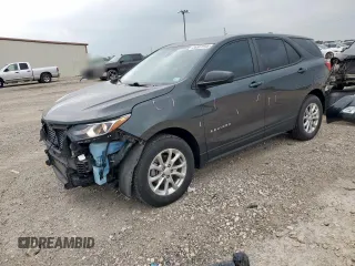 2021 Chevrolet Equinox LS with VIN 2GNAX5EV7M6157689, listed as a Copart auction lot 56561945 with 51,236 mi miles and Salvage title. Bid and sale history available at DreamBid. Image 1.