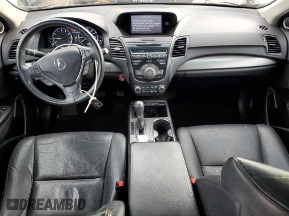 2015 Acura RDX Tech Pkg with VIN 5J8TB4H51FL029580, listed as a Copart auction lot 41695185 with 131,582 mi miles and Salvage Title. Bid and sale history available at carsss.com. Image 8.