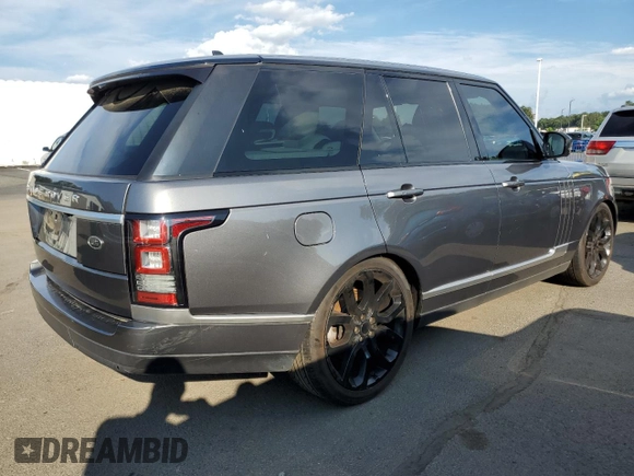 2016 Land Rover Range Rover HSE z VIN SALGS2PF3GA317640, wystawiony jako Copart lot #62923315 z przebiegiem 95 924 mil mil oraz Czysty tytuł • Clean title. Historia ofert i sprzedaży dostępna na DreamBid. Obrazek 3.