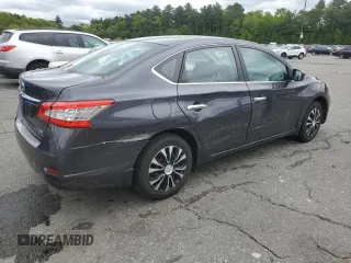 2014 Nissan Sentra SV with VIN 3N1AB7AP0EL616653, listed as a Copart auction lot 56721895 with 119,510 mi miles and Salvage title. Bid and sale history available at DreamBid. Image 3.