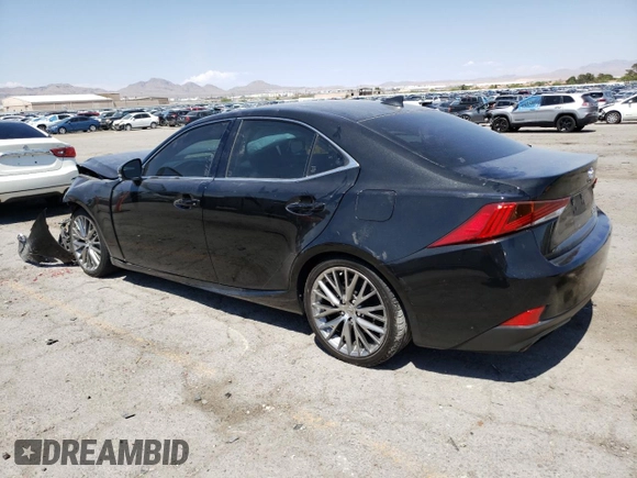 2017 Lexus IS 200t z VIN JTHBA1D27H5054576, wystawiony jako Copart lot #60515885 z przebiegiem 115 031 mil mil oraz Szkoda całkowita • Salvage title. Historia ofert i sprzedaży dostępna na DreamBid. Obrazek 2.
