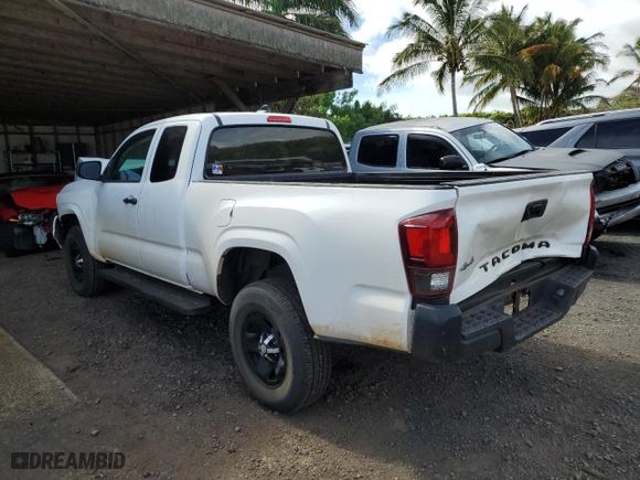 2022 Toyota Tacoma 4WD SR with VIN 3TYSX5EN6NT010529, listed as a Copart auction lot 82583684 with 12,675 mi miles and Salvage Title. Bid and sale history available at carsss.com. Image 2.