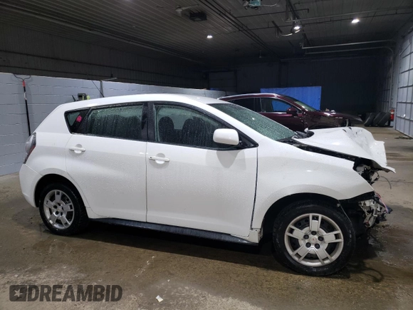 2009 Pontiac Vibe w/1SB with VIN 5Y2SP67099Z451904, listed as a Copart auction lot 67566894 with 0 mi miles and Salvage Title. Bid and sale history available at carsss.com. Image 4.