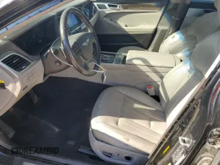 2017 Genesis G80 3.8L with VIN KMHGN4JE1HU177500, listed as a Copart auction lot 77677274 with 114,561 mi miles and Salvage Title. Bid and sale history available at carsss.com. Image 7.