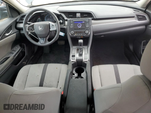 2020 Honda Civic LX with VIN 19XFC2F69LE025564, listed as a Copart auction lot 60811565 with 12,480 mi miles and Salvage title. Bid and sale history available at DreamBid. Image 8.
