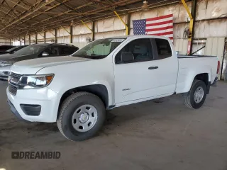2019 Chevrolet Colorado 2WD Work Truck z VIN 1GCHSBEA3K1331193, wystawiony jako Copart lot #60332905 z przebiegiem 51 704 mil mil oraz Czysty tytuł • Clean title. Historia ofert i sprzedaży dostępna na DreamBid. Obrazek 1.
