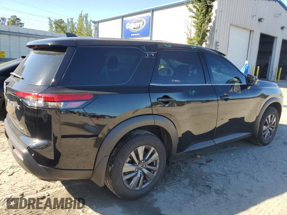 2024 Nissan Pathfinder S with VIN 5N1DR3AC0RC235992, listed as a Copart auction lot 82095724 with Not provided miles and Salvage title. Bid and sale history available at DreamBid. Image 3.