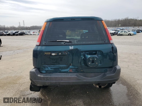 1997 Honda CR-V with VIN JHLRD1843VC020034, listed as a Copart auction lot 49144325 with 290,095 mi miles and Salvage Title. Bid and sale history available at carsss.com. Image 6.