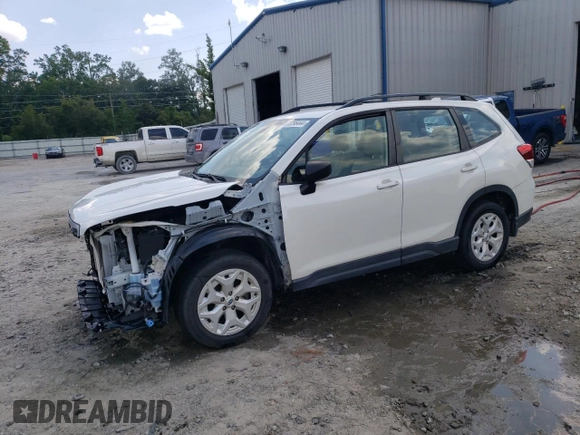 2020 Subaru Forester with VIN JF2SKADC2LH406821, listed as a Copart auction lot 65398444 with 88,821 mi miles and Salvage Title. Bid and sale history available at carsss.com. Image 1.